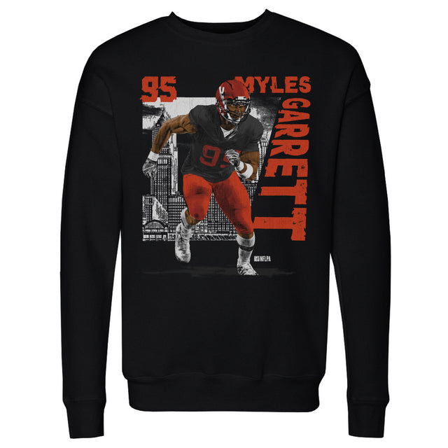 Myles Garrett Men's Crewneck Sweatshirt | 500 LEVEL