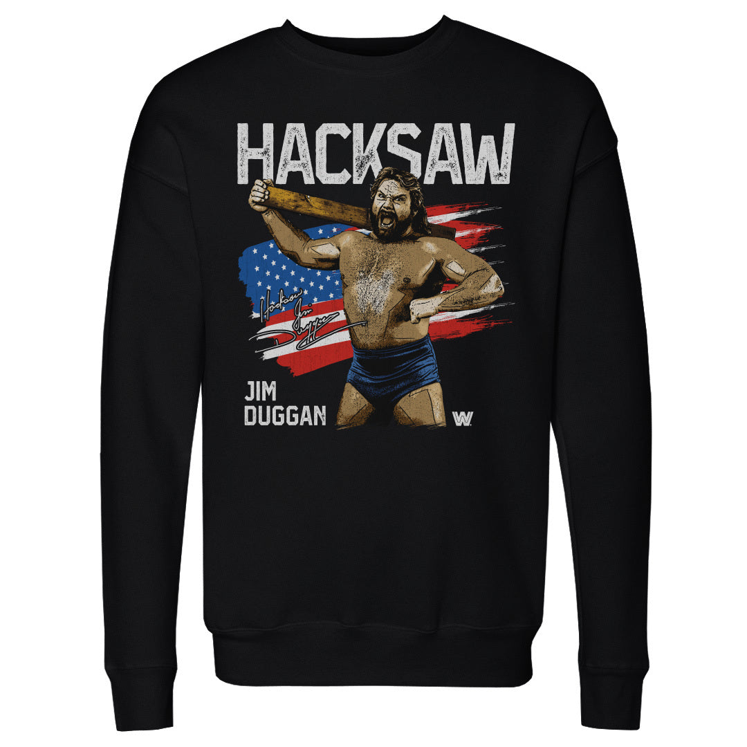 Hacksaw Jim Duggen Men&#39;s Crewneck Sweatshirt | 500 LEVEL
