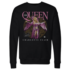 Charlotte Flair Men's Crewneck Sweatshirt | 500 LEVEL