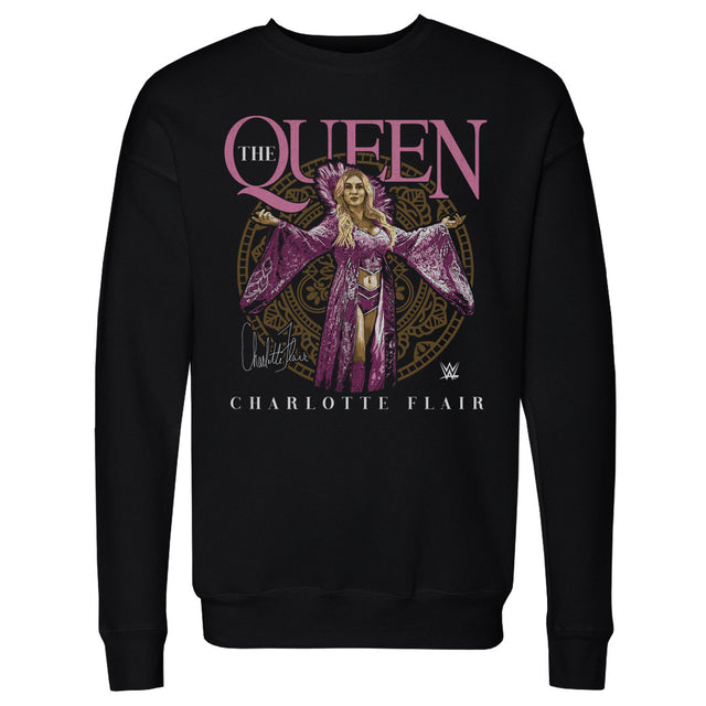 Charlotte Flair Men's Crewneck Sweatshirt | 500 LEVEL