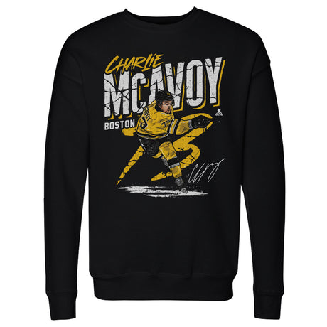 Charlie McAvoy Men's Crewneck Sweatshirt | 500 LEVEL