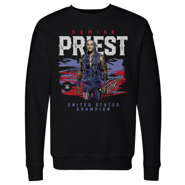 Damian Priest Men's Crewneck Sweatshirt | 500 LEVEL