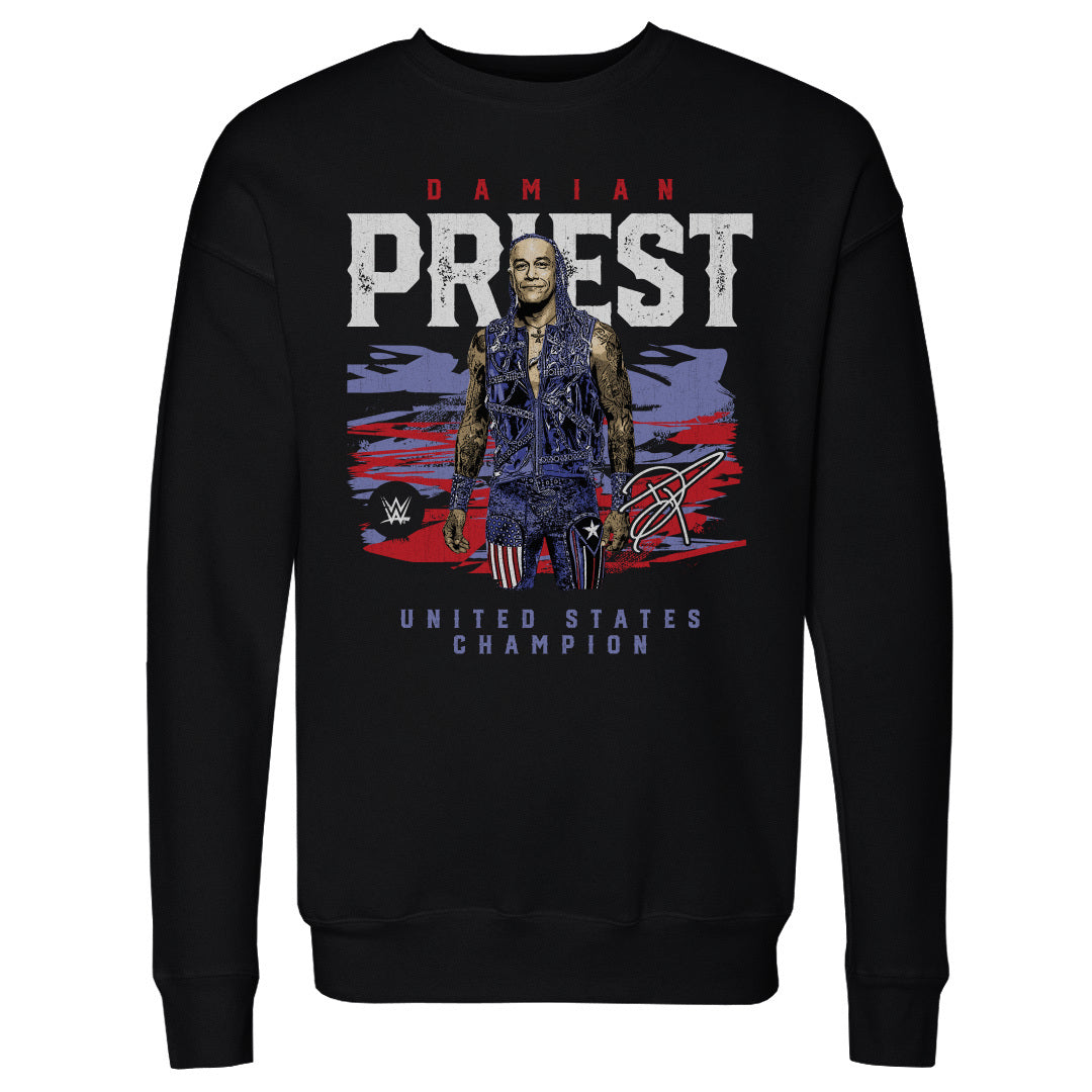 Damian Priest Men&#39;s Crewneck Sweatshirt | 500 LEVEL