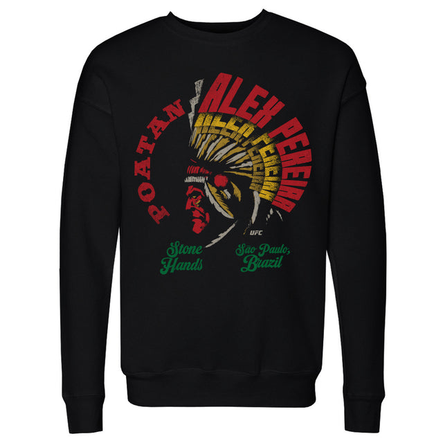 Alex Pereira Men's Crewneck Sweatshirt | 500 LEVEL