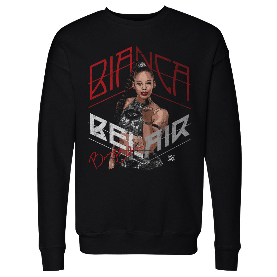 Bianca Belair Men's Crewneck Sweatshirt | 500 LEVEL