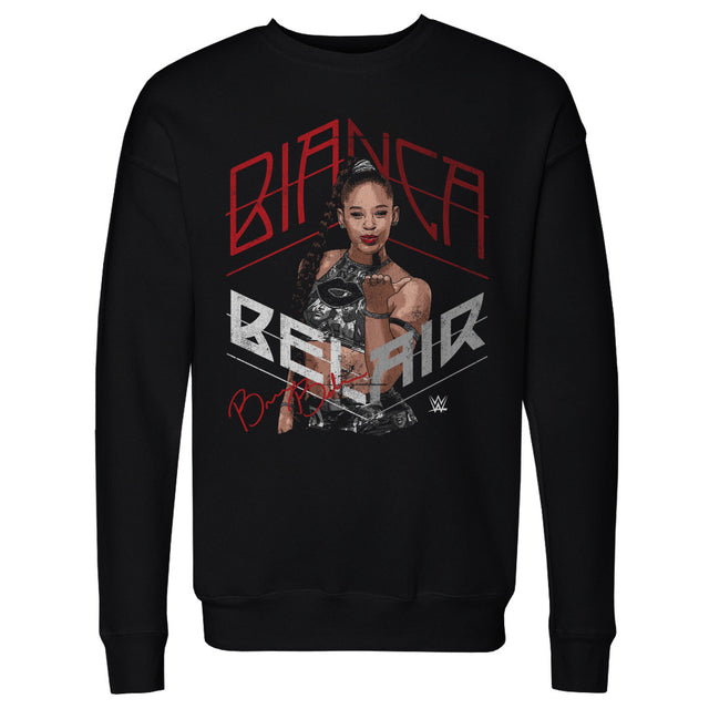 Bianca Belair Men's Crewneck Sweatshirt | 500 LEVEL