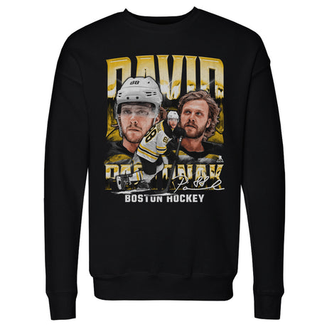David Pastrnak Men's Crewneck Sweatshirt | 500 LEVEL