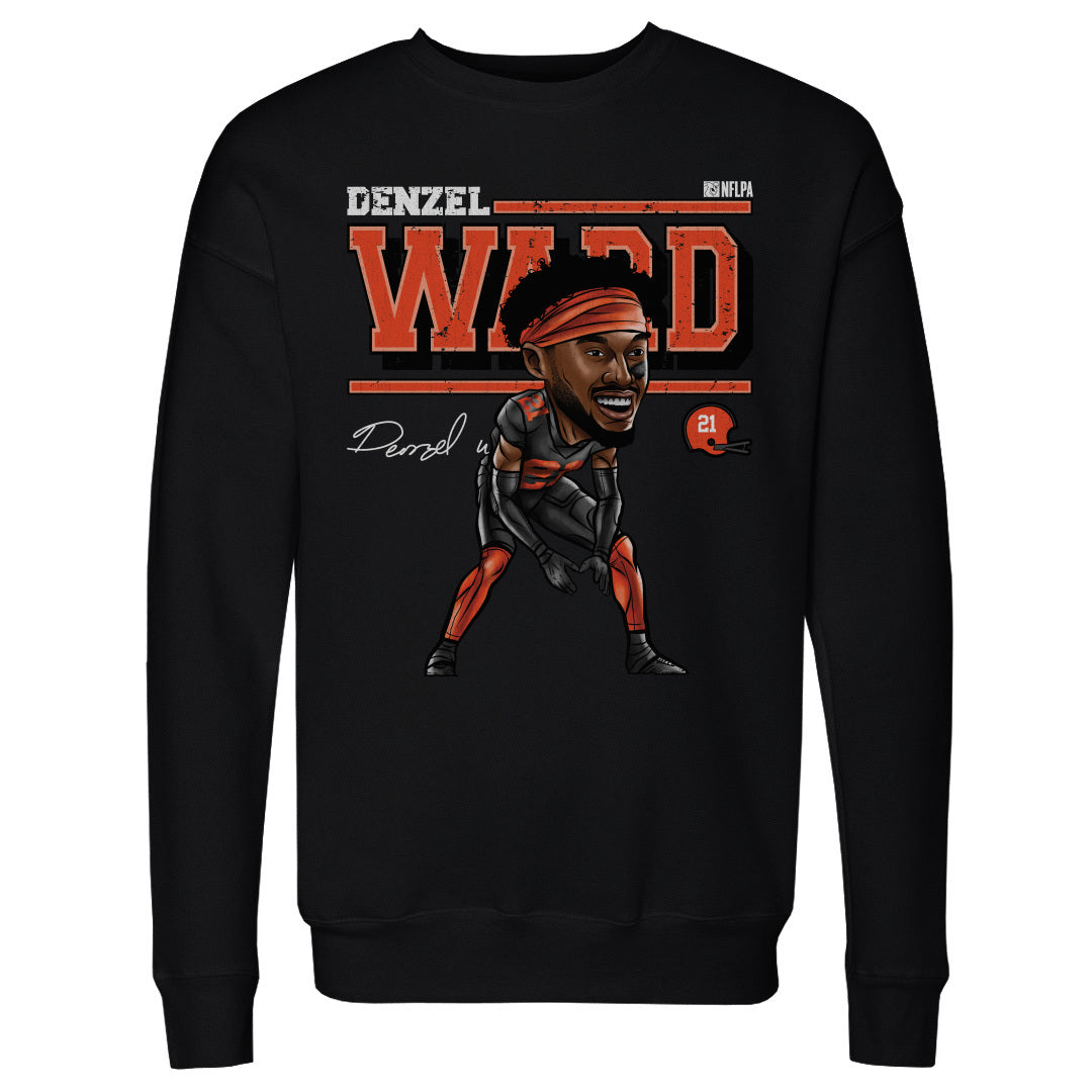 Denzel Ward Men's Crewneck Sweatshirt | 500 LEVEL