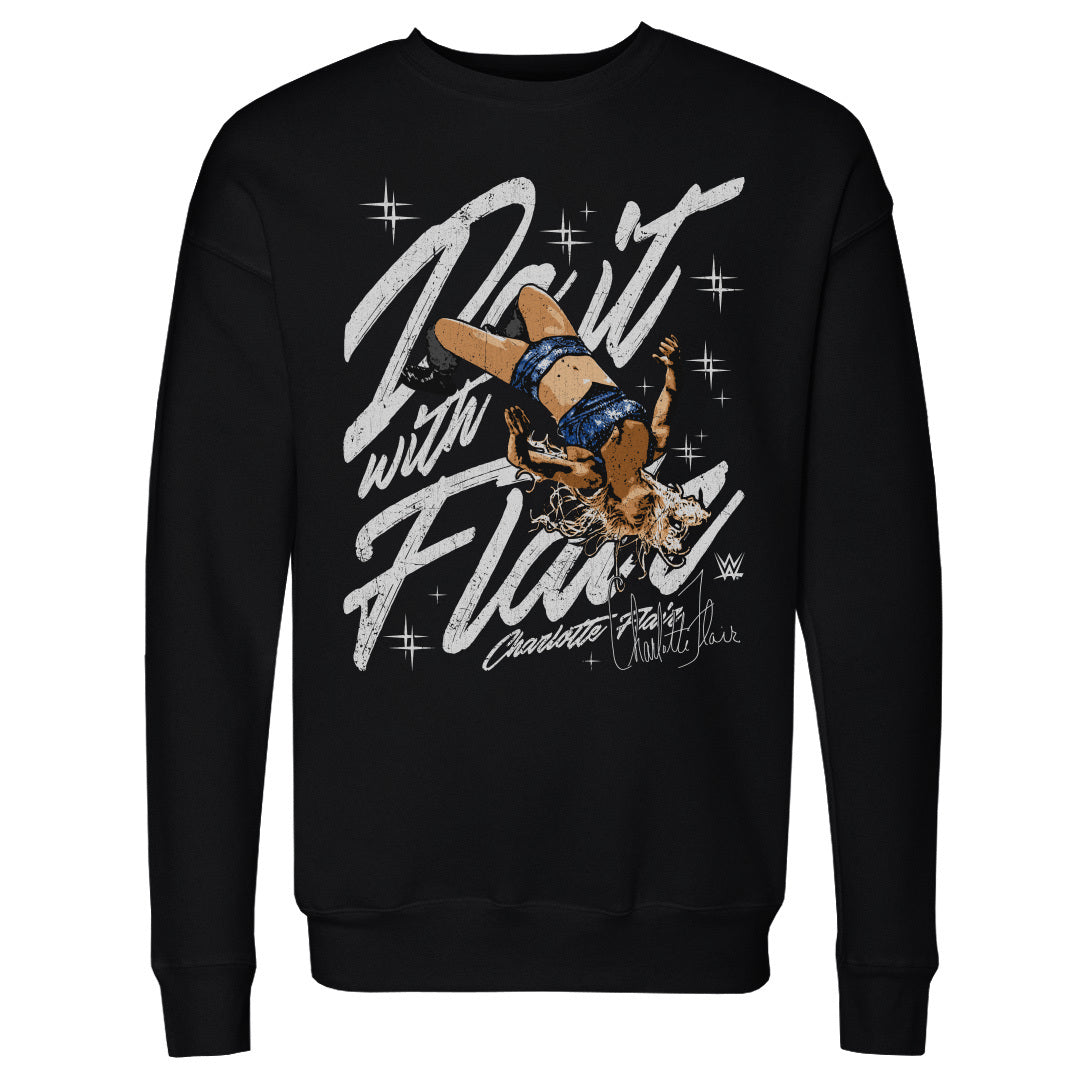 Charlotte Flair Men's Crewneck Sweatshirt | 500 LEVEL
