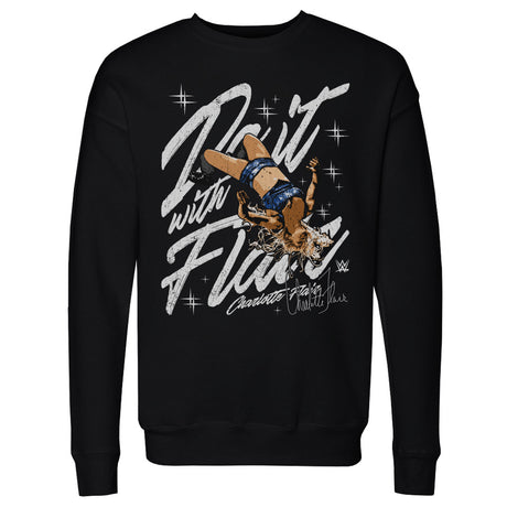 Charlotte Flair Men's Crewneck Sweatshirt | 500 LEVEL