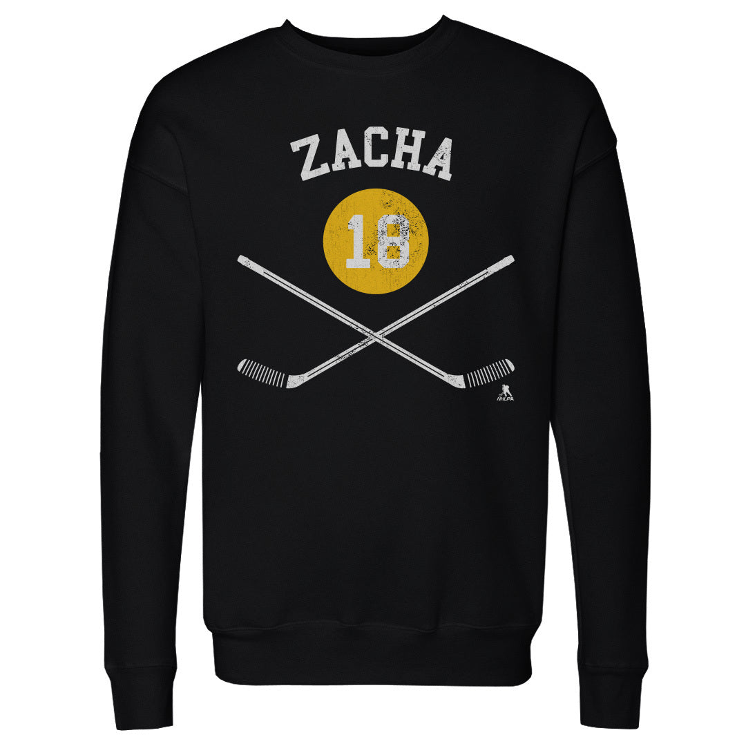 Pavel Zacha Men's Crewneck Sweatshirt | 500 LEVEL