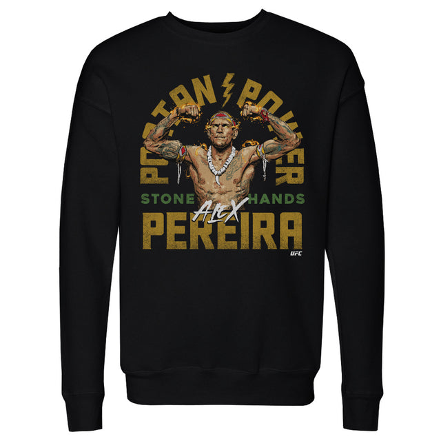 Alex Pereira Men's Crewneck Sweatshirt | 500 LEVEL