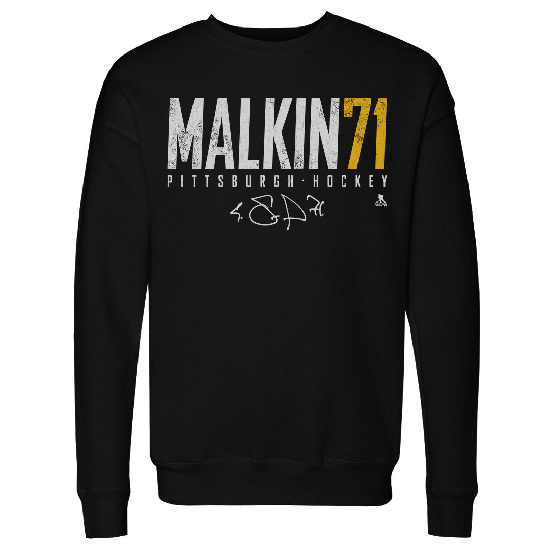 Evgeni Malkin Men&#39;s Crewneck Sweatshirt | 500 LEVEL