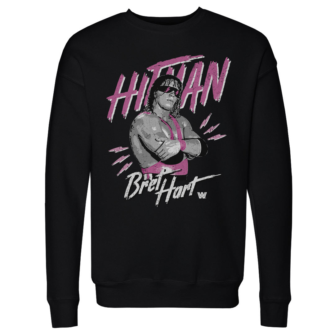 Bret Hart Men's Crewneck Sweatshirt | 500 LEVEL
