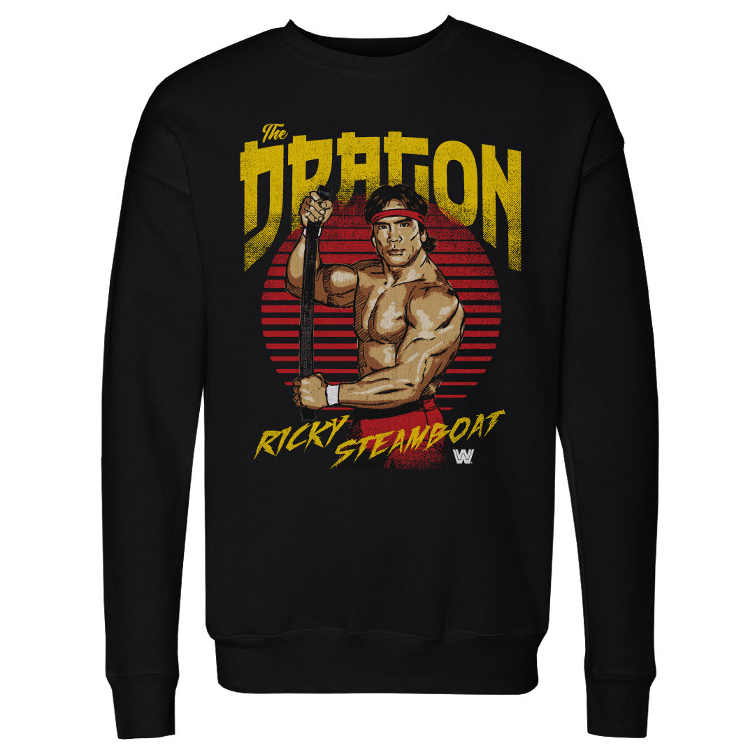 Ricky The Dragon Steamboat Men's Crewneck Sweatshirt | 500 LEVEL