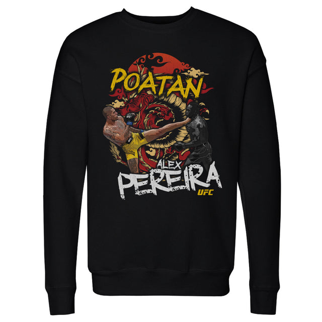 Alex Pereira Men's Crewneck Sweatshirt | 500 LEVEL