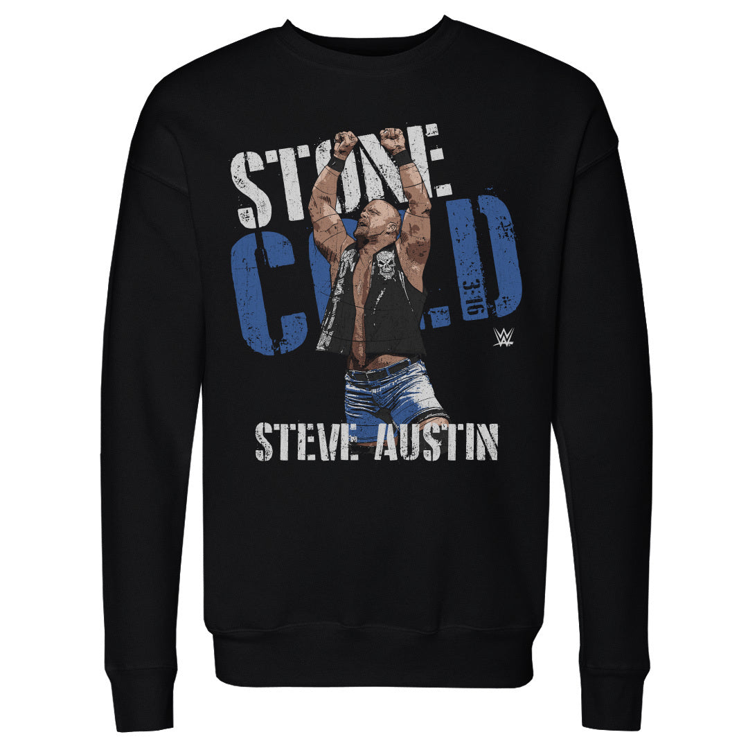 Stone Cold Steve Austin Men&#39;s Crewneck Sweatshirt | 500 LEVEL