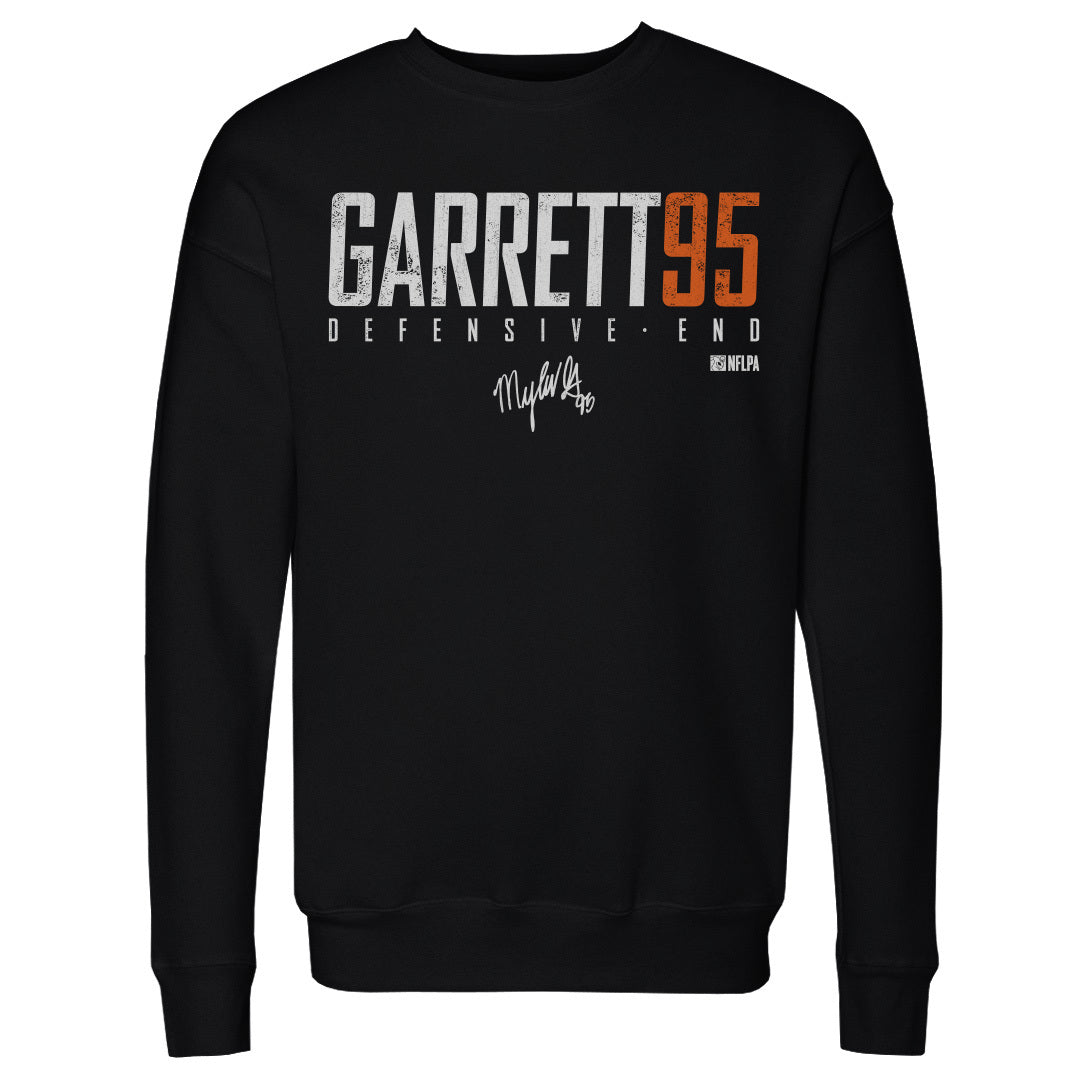 Myles Garrett Men's Crewneck Sweatshirt | 500 LEVEL
