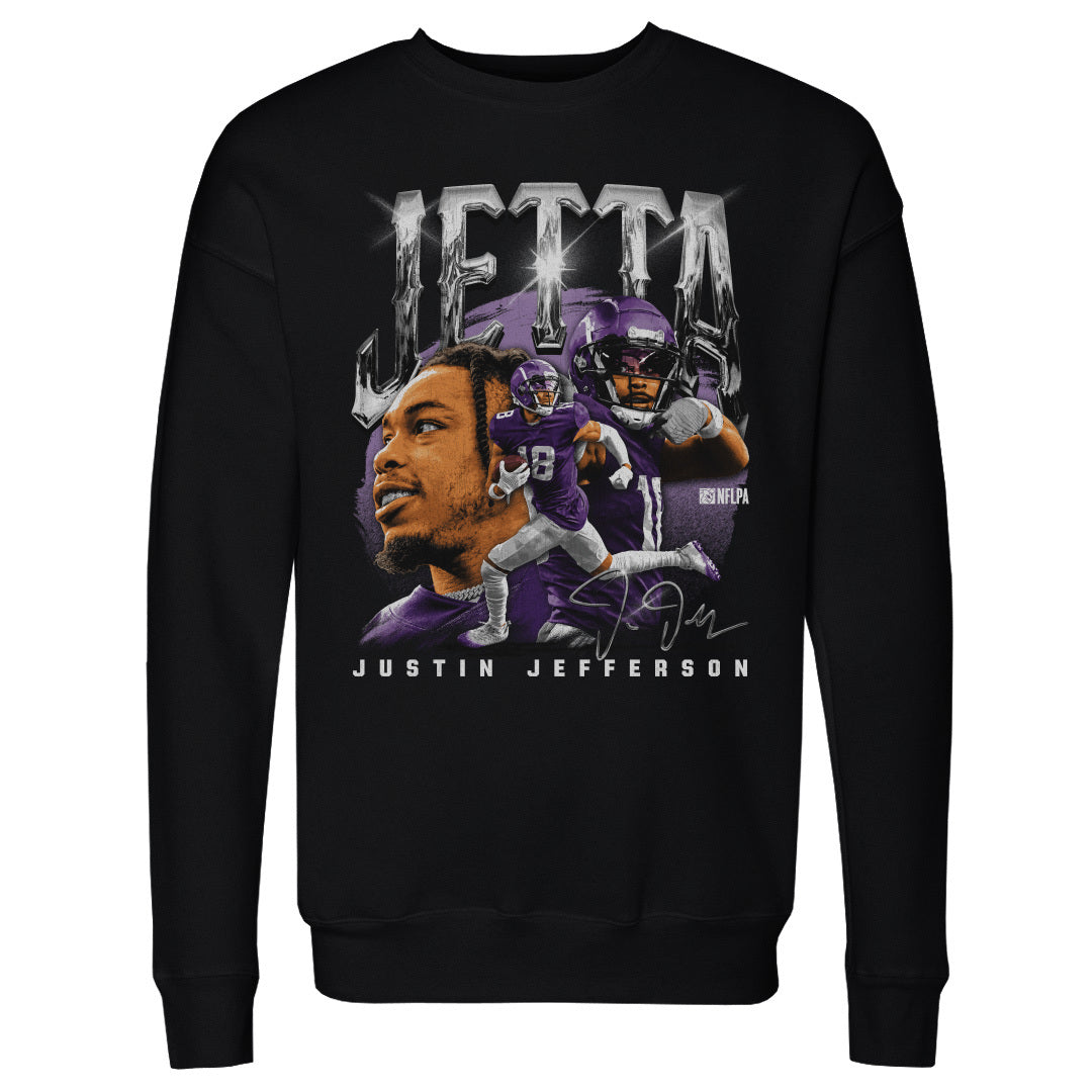 Justin Jefferson Men's Crewneck Sweatshirt | 500 LEVEL