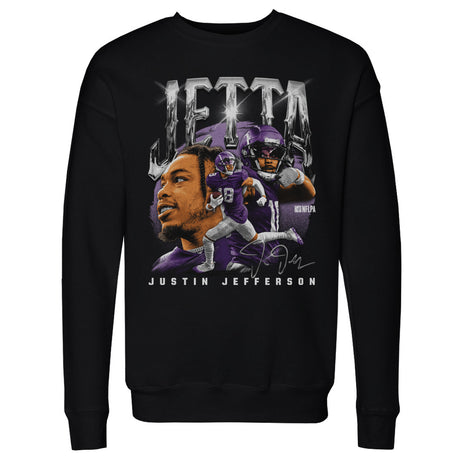 Justin Jefferson Men's Crewneck Sweatshirt | 500 LEVEL