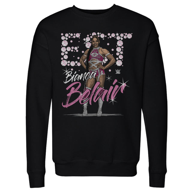Bianca Belair Men's Crewneck Sweatshirt | 500 LEVEL