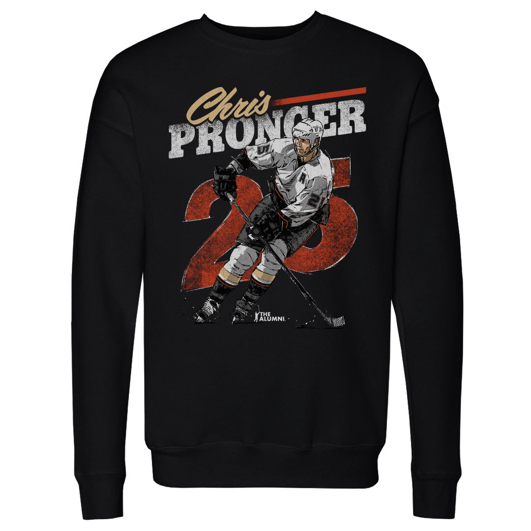 Chris Pronger Men&#39;s Crewneck Sweatshirt | 500 LEVEL