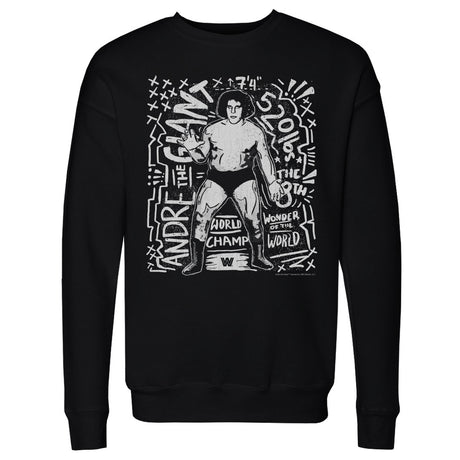 Andre The Giant Men's Crewneck Sweatshirt | 500 LEVEL
