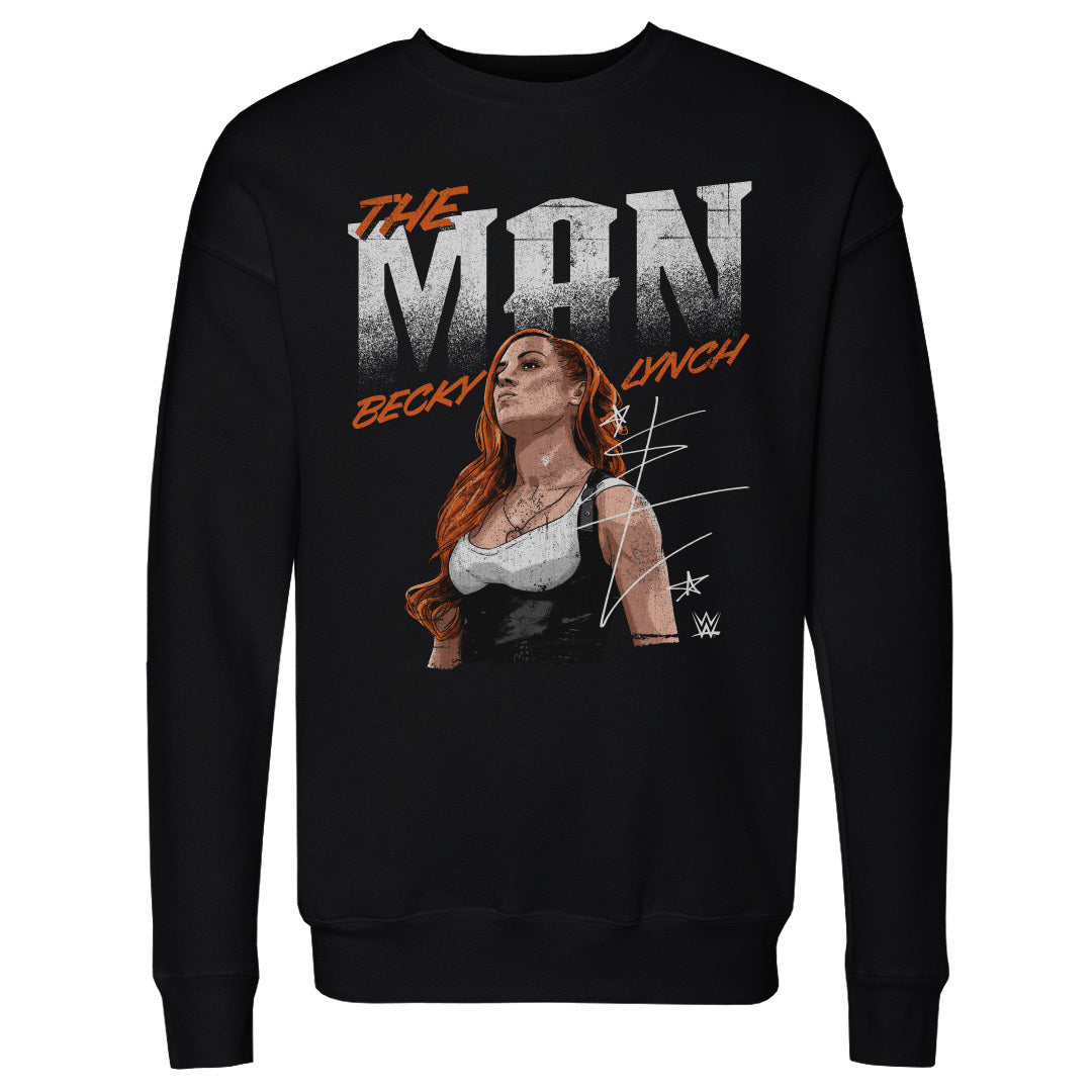 Becky Lynch Men's Crewneck Sweatshirt | 500 LEVEL