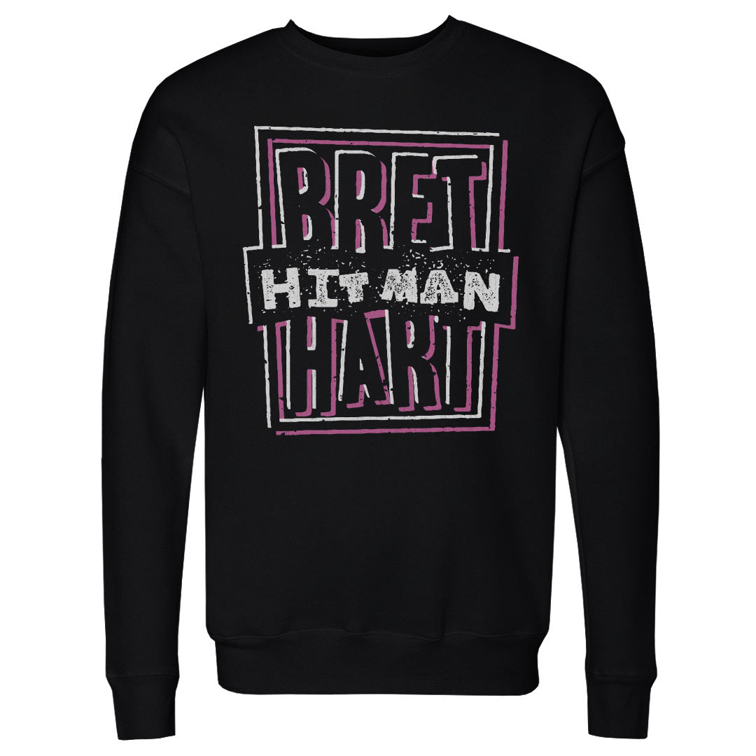Bret Hart Men's Crewneck Sweatshirt | 500 LEVEL