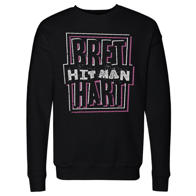 Bret Hart Men's Crewneck Sweatshirt | 500 LEVEL