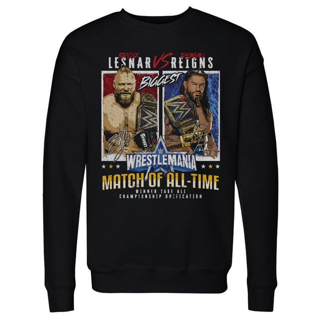 Brock Lesner Men's Crewneck Sweatshirt | 500 LEVEL