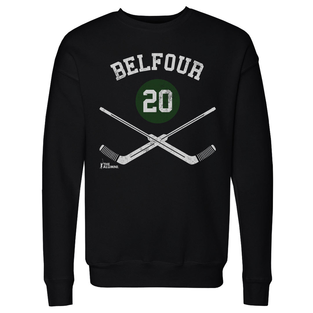 Ed Belfour Men's Crewneck Sweatshirt | 500 LEVEL