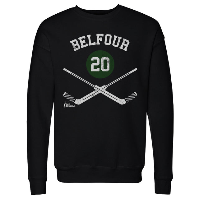 Ed Belfour Men's Crewneck Sweatshirt | 500 LEVEL