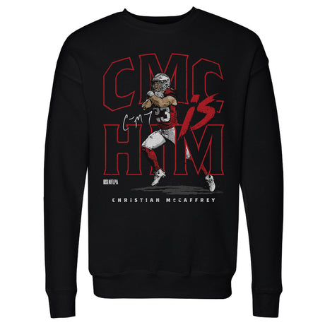 Christian McCaffrey Men's Crewneck Sweatshirt | 500 LEVEL