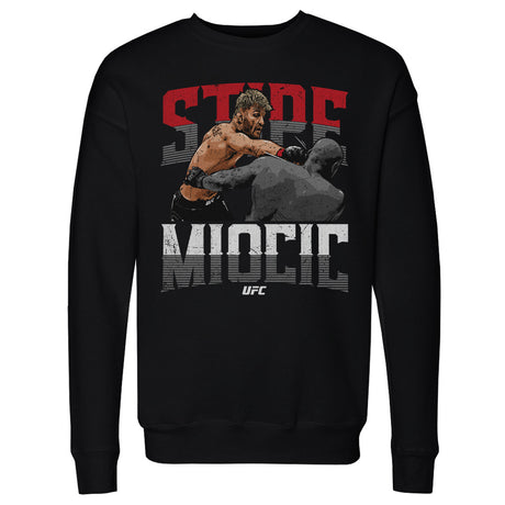 Stipe Miocic Men's Crewneck Sweatshirt | 500 LEVEL