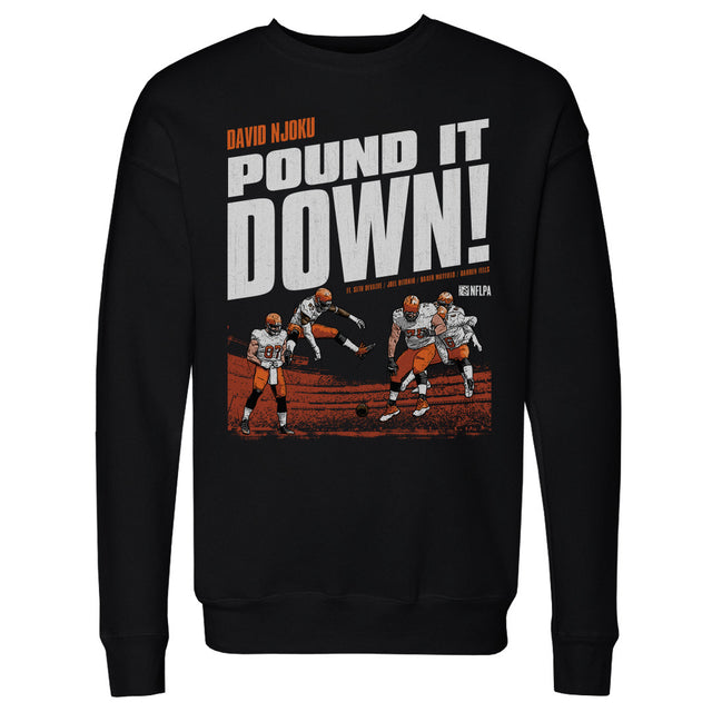 David Njoku Men's Crewneck Sweatshirt | 500 LEVEL