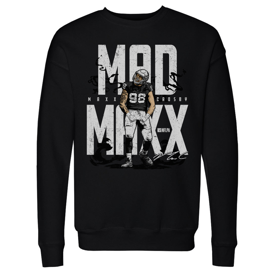 Maxx Crosby Men's Crewneck Sweatshirt | 500 LEVEL