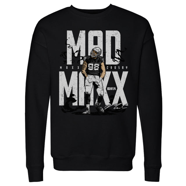 Maxx Crosby Men's Crewneck Sweatshirt | 500 LEVEL