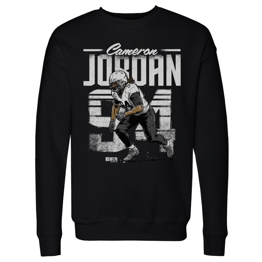 Cameron Jordan Men's Crewneck Sweatshirt | 500 LEVEL