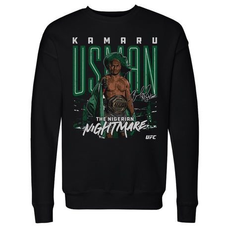 Kamaru Usman Men's Crewneck Sweatshirt | 500 LEVEL