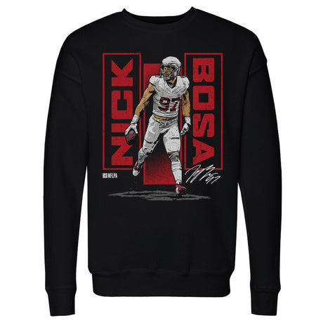 Nick Bosa Men's Crewneck Sweatshirt | 500 LEVEL