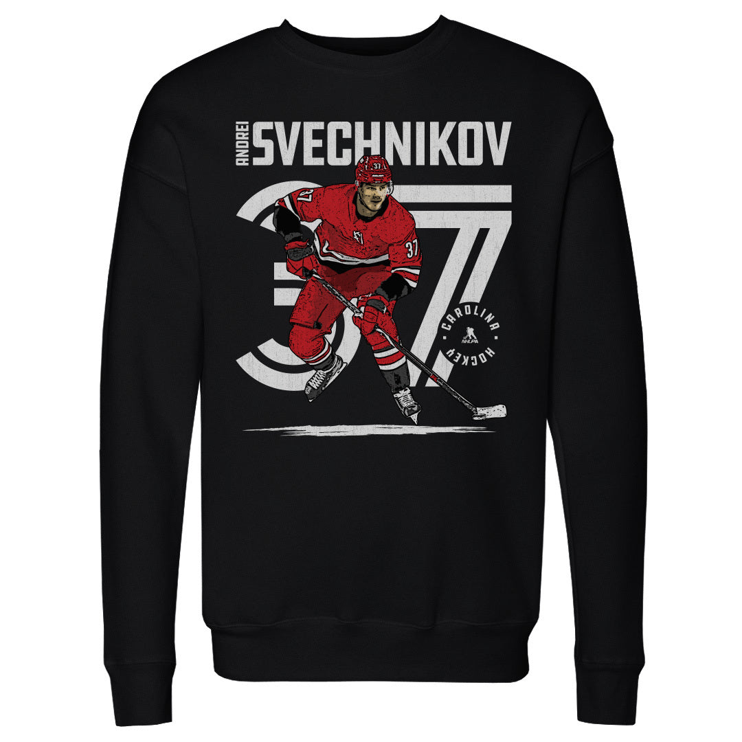 Andrei Svechnikov Men&#39;s Crewneck Sweatshirt | 500 LEVEL