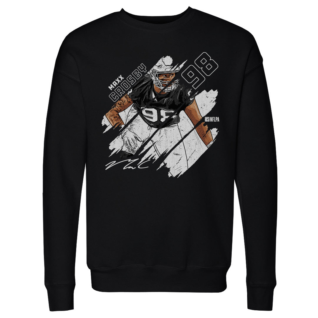 Maxx Crosby Men's Crewneck Sweatshirt | 500 LEVEL