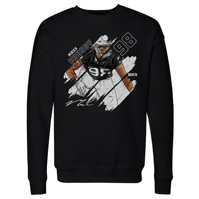 Maxx Crosby Men's Crewneck Sweatshirt | 500 LEVEL