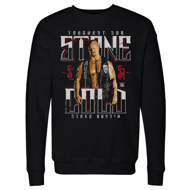 Stone Cold Steve Austin Men's Crewneck Sweatshirt | 500 LEVEL