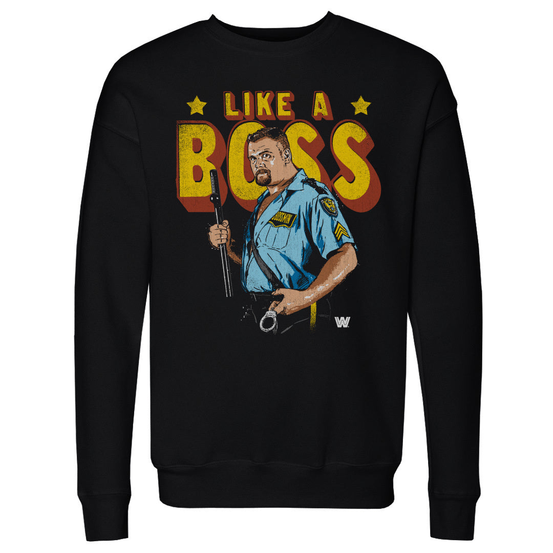 Big Boss Man Men&#39;s Crewneck Sweatshirt | 500 LEVEL