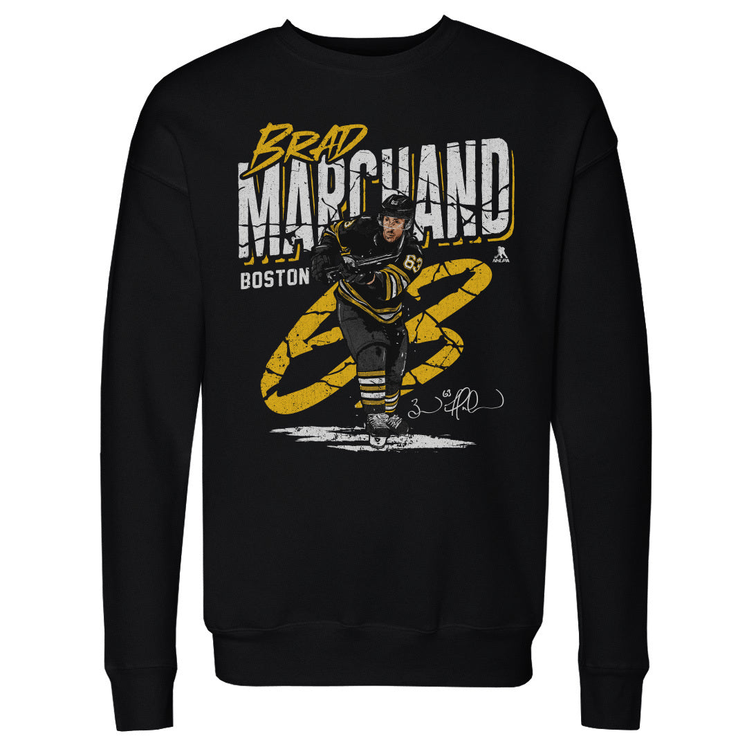 Brad Marchand Men&#39;s Crewneck Sweatshirt | 500 LEVEL