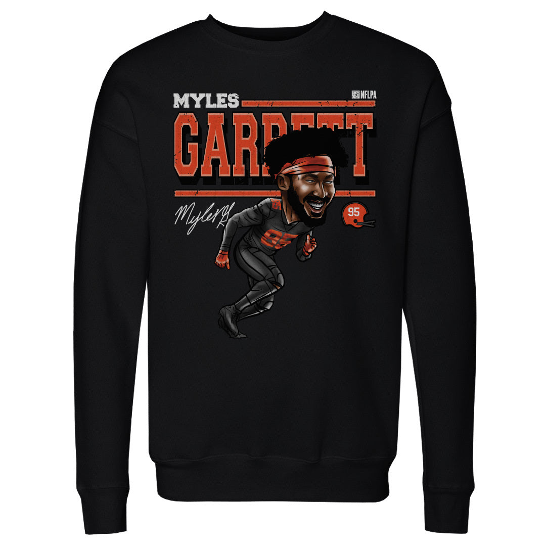 Myles Garrett Men's Crewneck Sweatshirt | 500 LEVEL