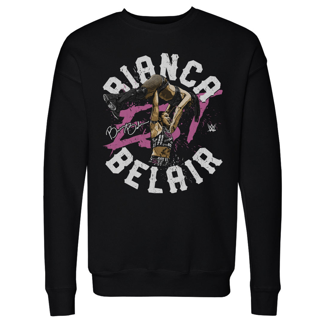 Bianca Belair Men's Crewneck Sweatshirt | 500 LEVEL