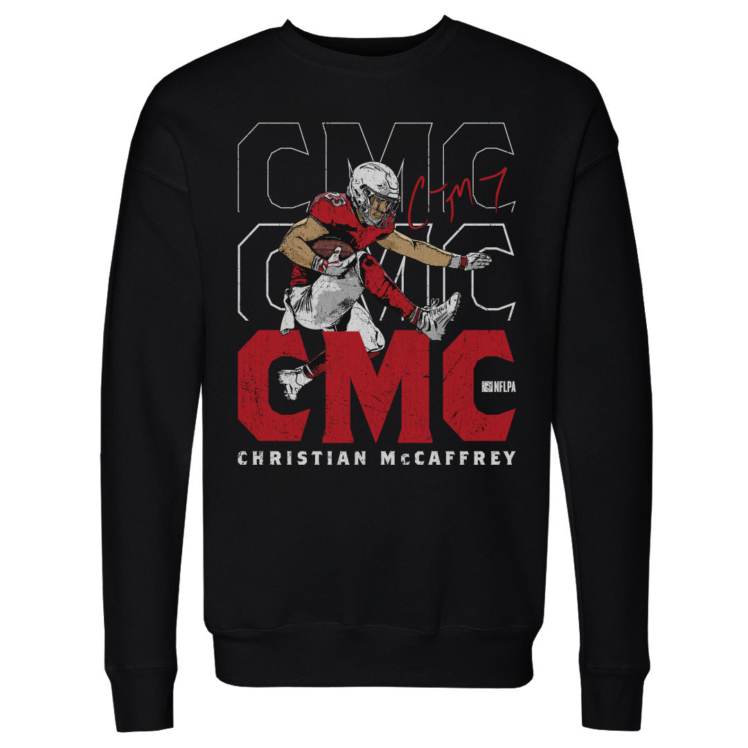 Christian McCaffrey Men's Crewneck Sweatshirt | 500 LEVEL